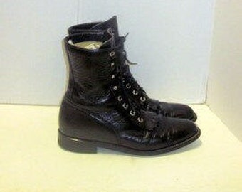 justin combat boots