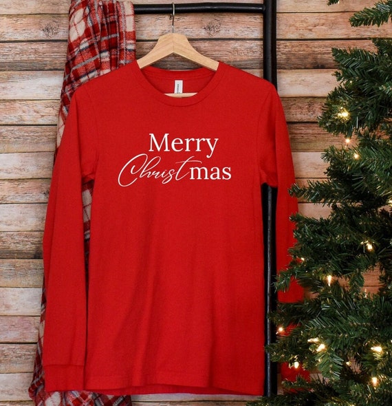Merry Christmas Long Sleeve Shirt for 