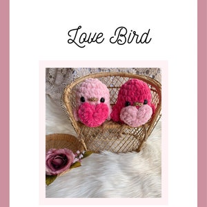 Love Bird - DIGITAL CROCHET PATTERN