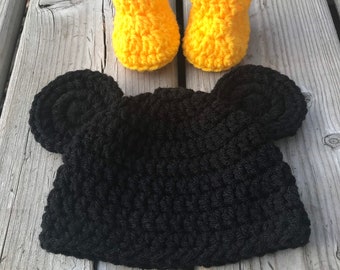 mickey booties