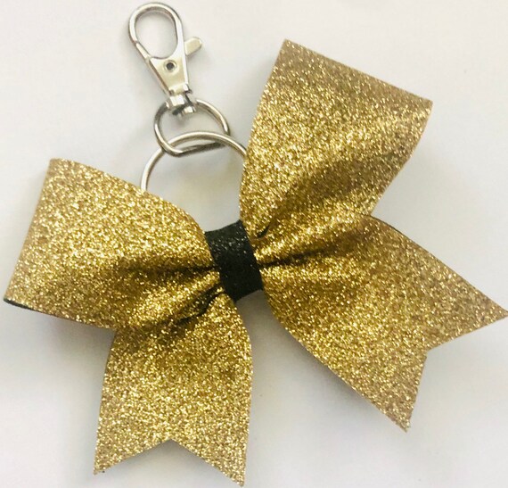 Mini Cheer Bow Keychain, Cheerleader Gift, Cheer Key Chain, Cheer Bag Pull,  Cheer Accessories, Dance Bow Key Fob, Dancer, 