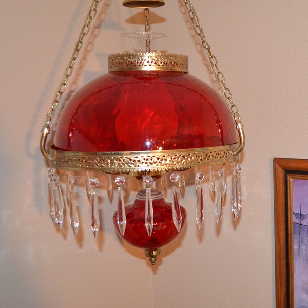 Oil Lamp Chandelier Etsy