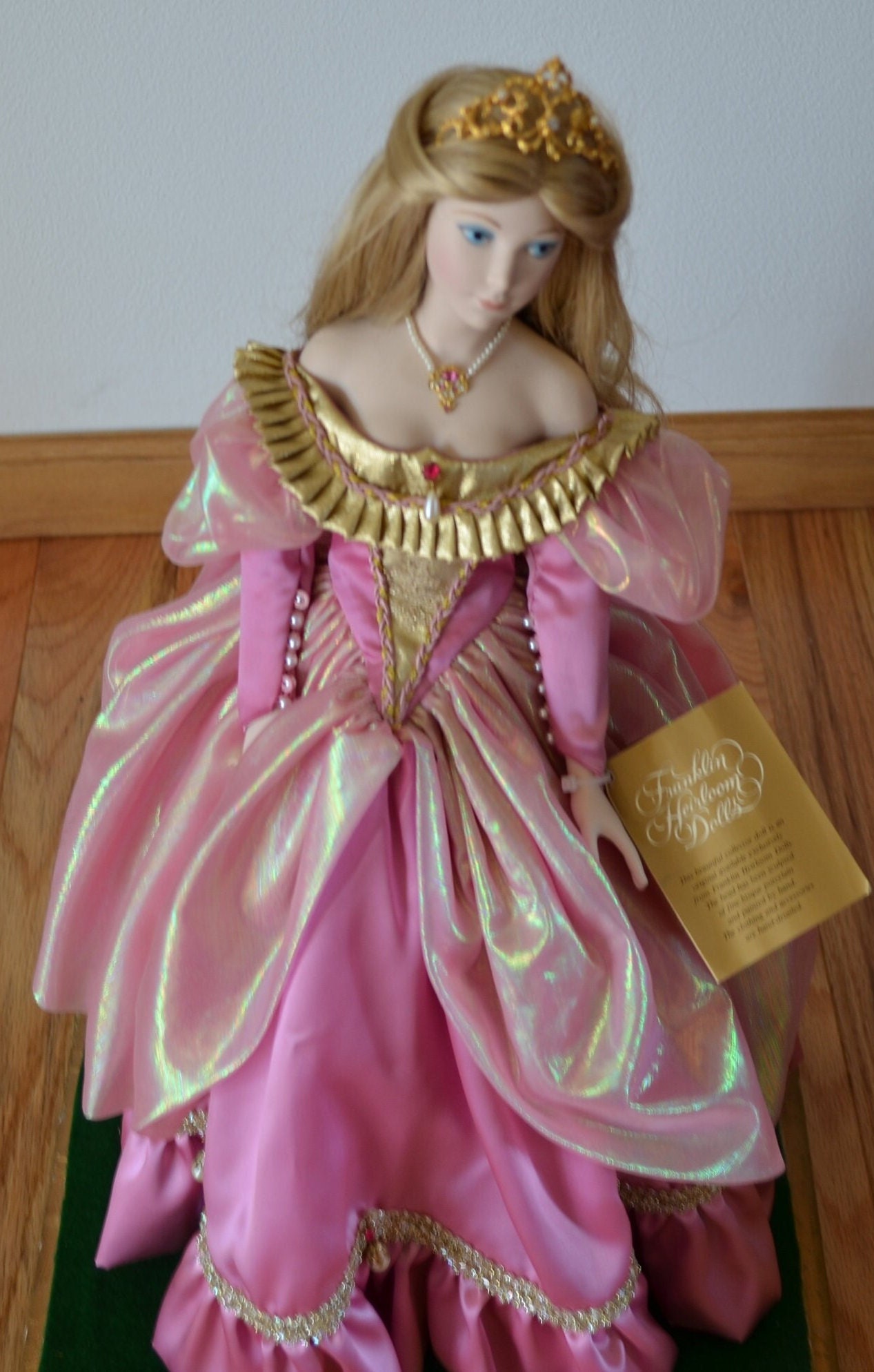 Cinderalla Doll Franklin Mint Heirloom Collection 18 - Etsy