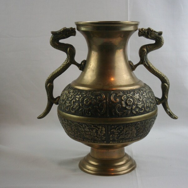 Korean Brass Vase Etsy