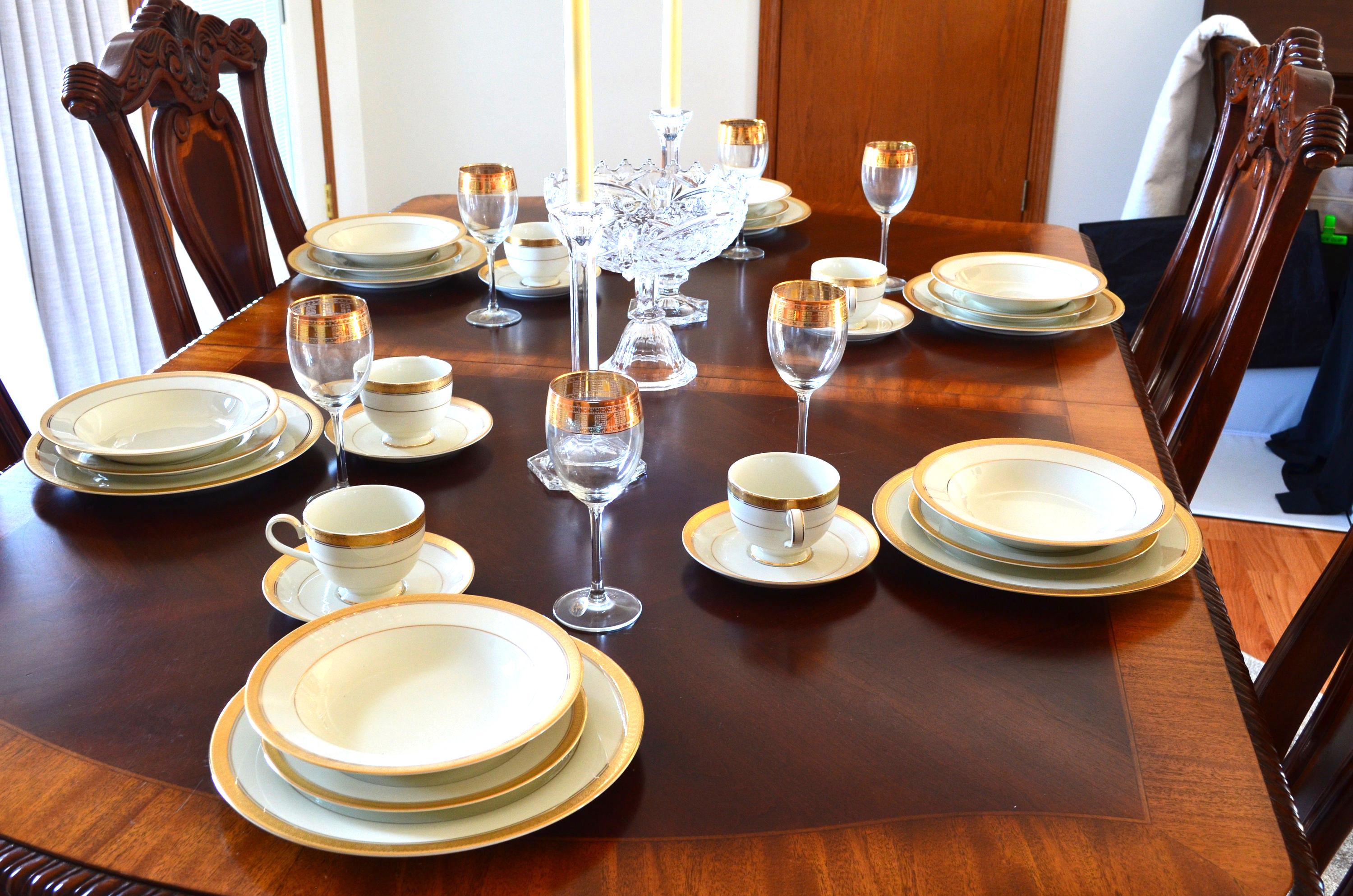 Mikasa Palatial Gold China: 5-piece Place Setting With Lidded