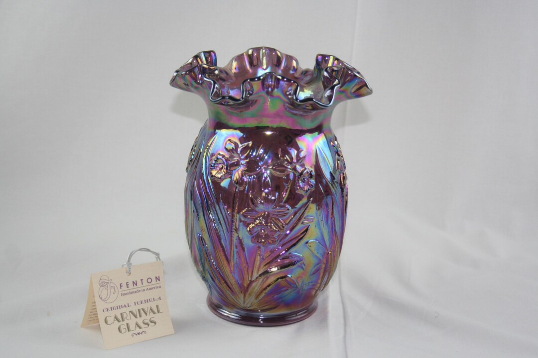 Fenton Iridescent Purple 