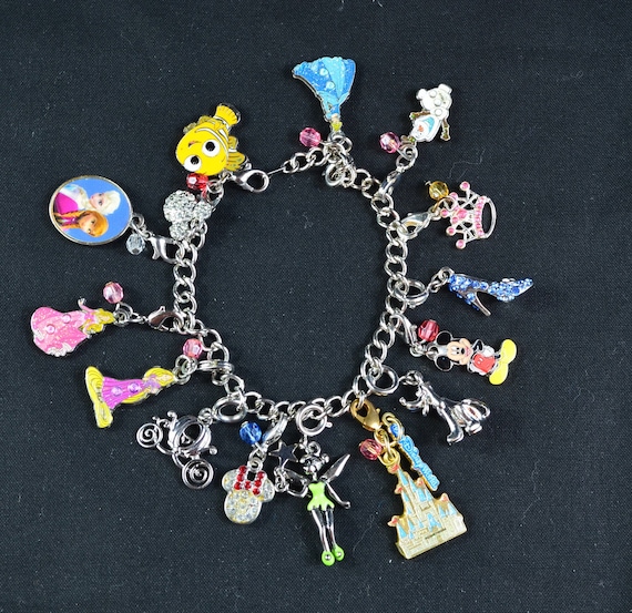 Pura Vida Rose Gold-Plated Disney Ariel Charm Bracelet - Adjustable Band,  Brand Charm - Vanilla - Walmart.com