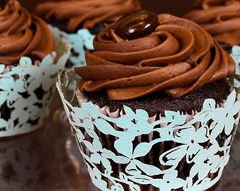 Magnolia Cupcake Wrappers