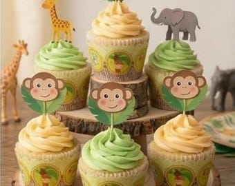Zoo Cupcake wrappers