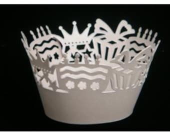 Birthday Cupcake Wrappers