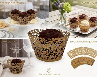 Autumn Leaves Cupcake Wrappers