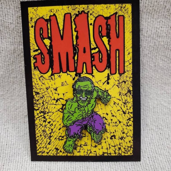 Stan Lee Hulk Enamel Pin