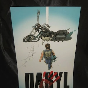 The Walking Dead Daryl Dixon - Akira  17x13 Poster Print