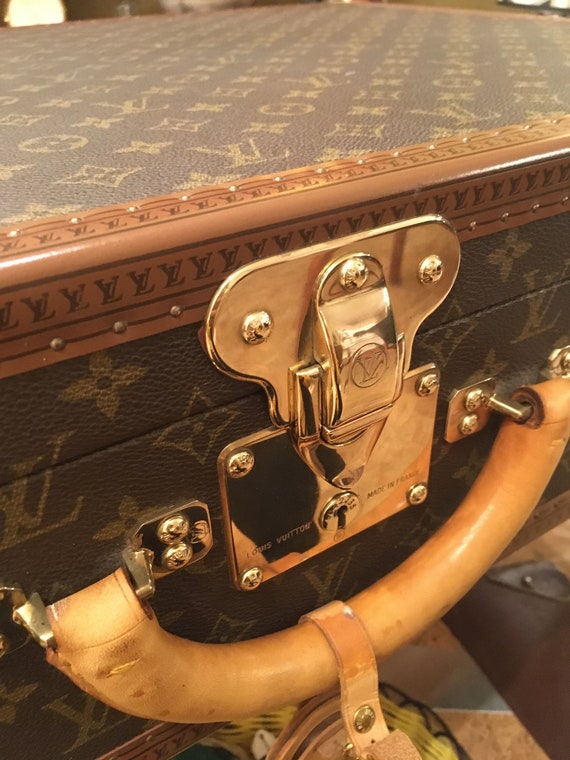 Very nice Louis Vuitton "Bisten Vintage" 70's suit
