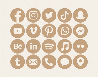 Flat Icons Etsy
