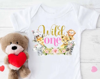 Safari jungle zoo family floral pastel birthday shirt, wild one birthday, two wild, mom dad wild shirt, wild theme party, wild bday girl,219