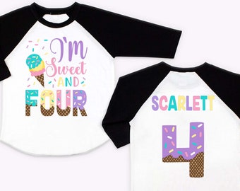Ice cream girls 4th birthday shirt, Ice-cream 4th birthday party, 4th bday ice cream shirt, ice cream birthday, ice cream birthday party 167