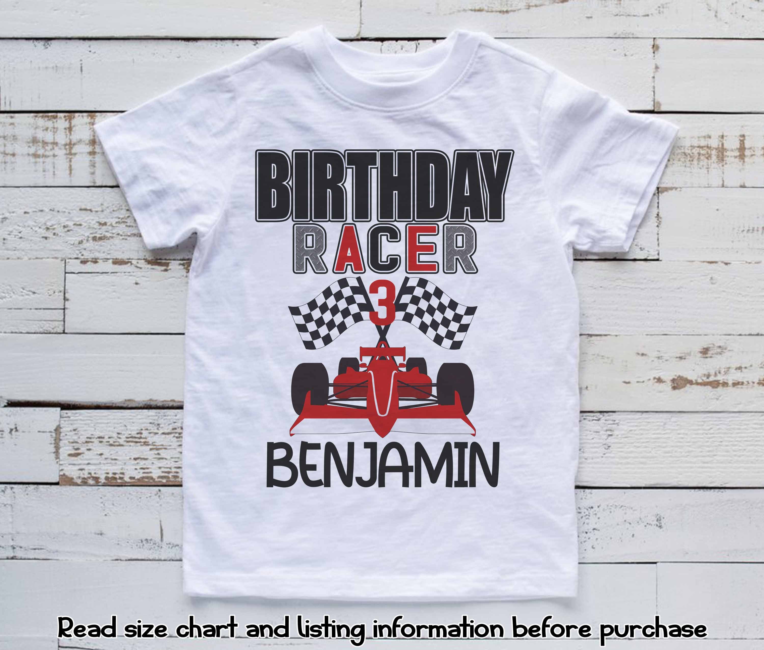 Family Race Car Birthday Shirts Racecar Birthday Shirt Etsy
