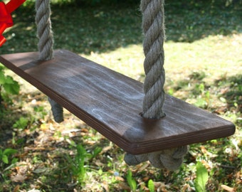 Plywood Swing With Minimalistic Design Great For Outdoors and Indoors for all ages