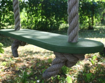 Porch Swing With Minimalistic Design Great For Outdoors and Indoors for all ages