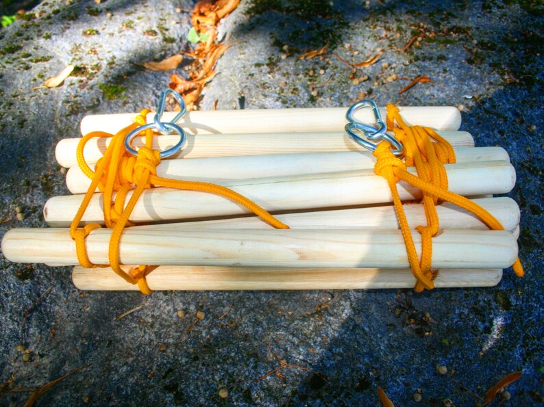 Climbing Rope Ladder, 3.333 Feet 110m Long 1.3 Feet 40 Cm Wide, Tree