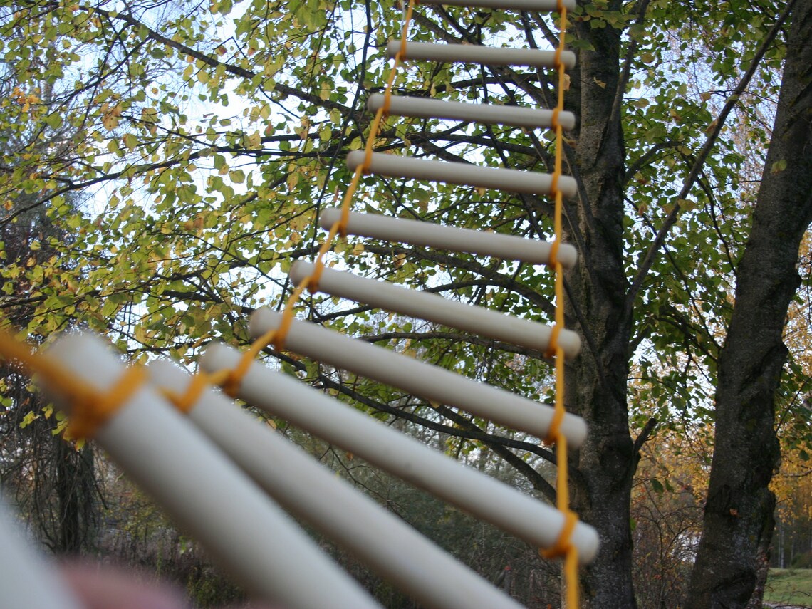 Climbing rope ladder tree house ladder garden accessory Etsy
