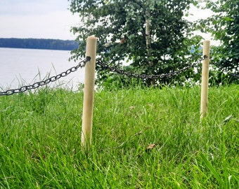 chain fence for gardens,parks and backyards, practical and decorative 6,6 - 100 feet long