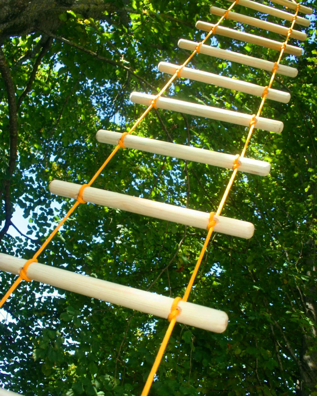 Escalera De Cuerda Para Escalada – 200 Cm, Fácil Montaje, Ideal Para Niños En Camping Y Jardín