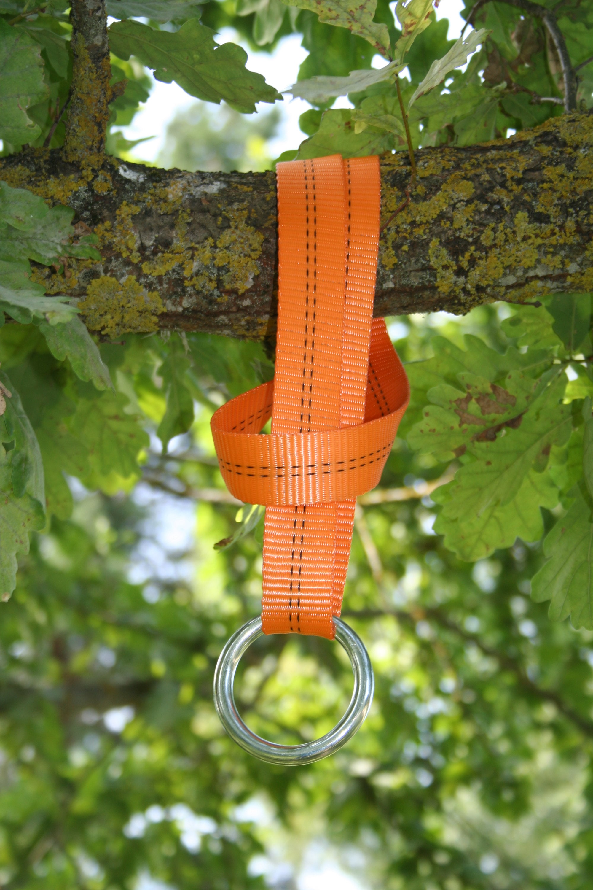 Sangles d'arbre T-strap pour montage de hamacs