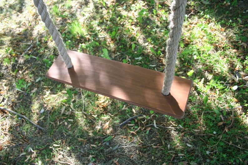 Rustic swing 2.3 feet 70 cm wide 6.666 feet long rope Etsy
