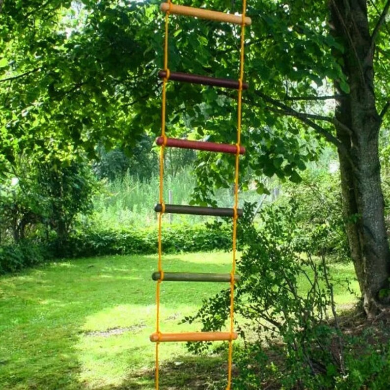 Handmade Rope Ladder, 3.333 Feet 110m Long 1 Foot 30 Cm Wide Rope