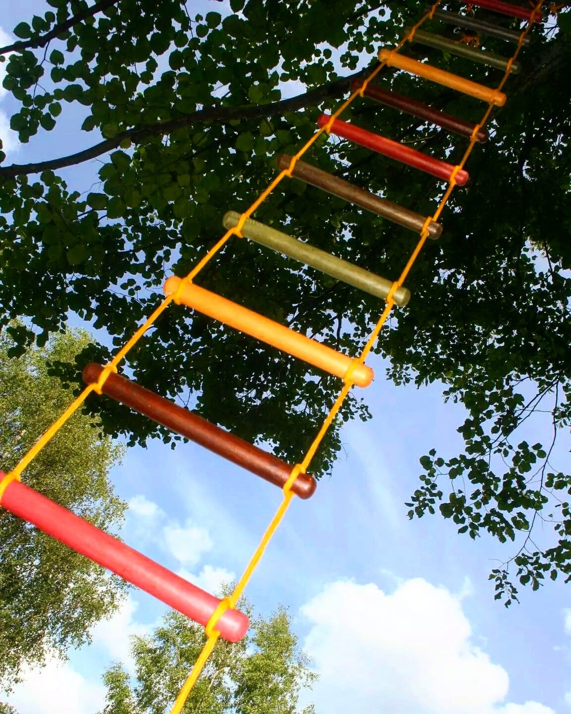 Handmade Rope Ladder, 3.333 Feet 110m Long 1 Foot 30 Cm Wide Rope