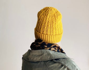 Chain hat (PDF crochet pattern)