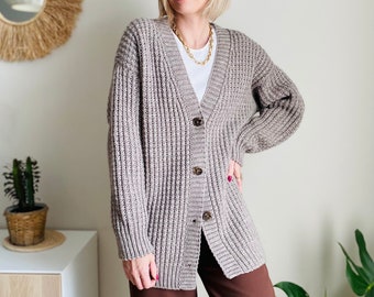 Pixel Cardigan (PDF Crochet Pattern) - Etsy