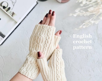 Chain Mitts (PDF crochet pattern)