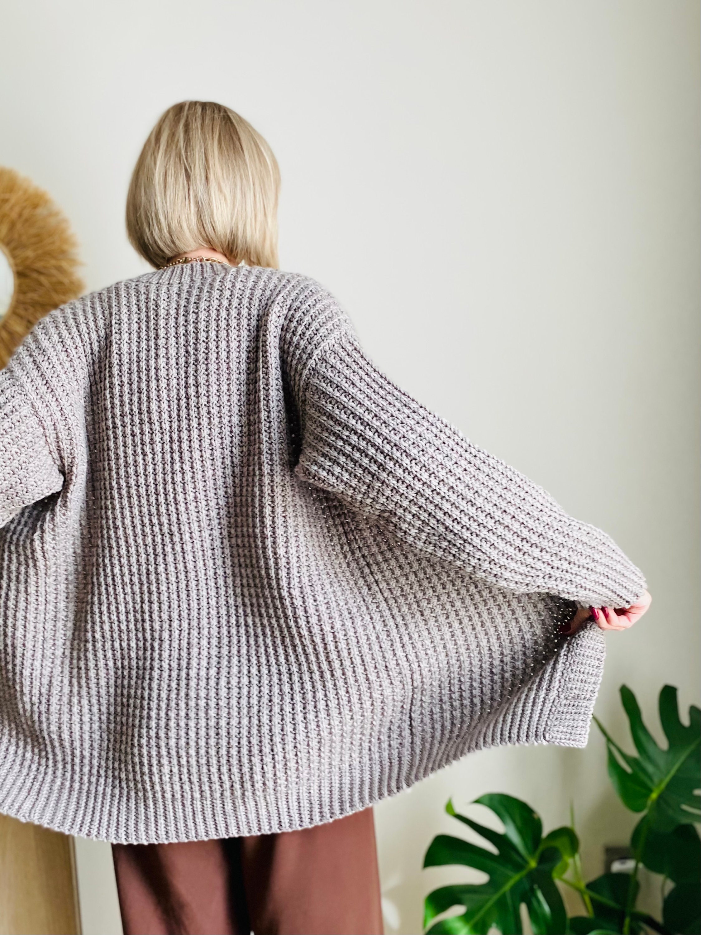 Pixel Cardigan (PDF Crochet Pattern) - Etsy