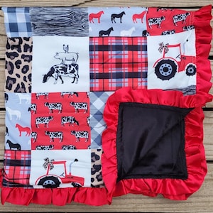 Western Blanket Baby Girl, Cow Print Toddler Blanket, Rodeo Show Needs, Cowgirl Farm Stuf, Coming Home, Leopard Girls Minky Blanket, Plaids