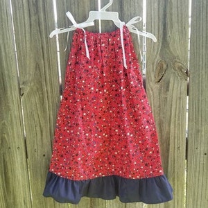 Traje del 4 de julio, ropa de desfile patriótico infantil, rojo, blanco y azul, vestido de niña del 4 de julio, vestido de estrella para niños pequeños, día de la impedancia, ropa de rodeo