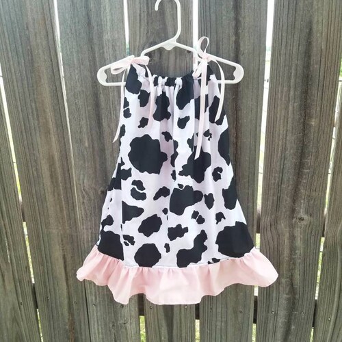 Cow Print Toddler Vest Etsy
