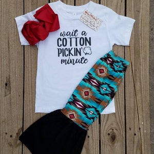 Kleinkind Cowgirl Outfit, Country Boutique, Kinder Geburtstag, Kindergeburtstag Outfit, Kinder Geburtstag, Azteken Tribal Baby Outfit