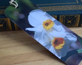 Daffodils 2"x 6"Bookmark; Spring Nature Photo Bookmark