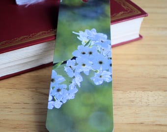 Tree Blossom Photo Bookmark with Tassel (2"x6") – Spring Nature Art