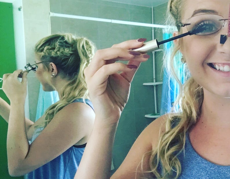 Apply Eye Makeup Wearing Your Own Glasses. No More Magnifying Etsy