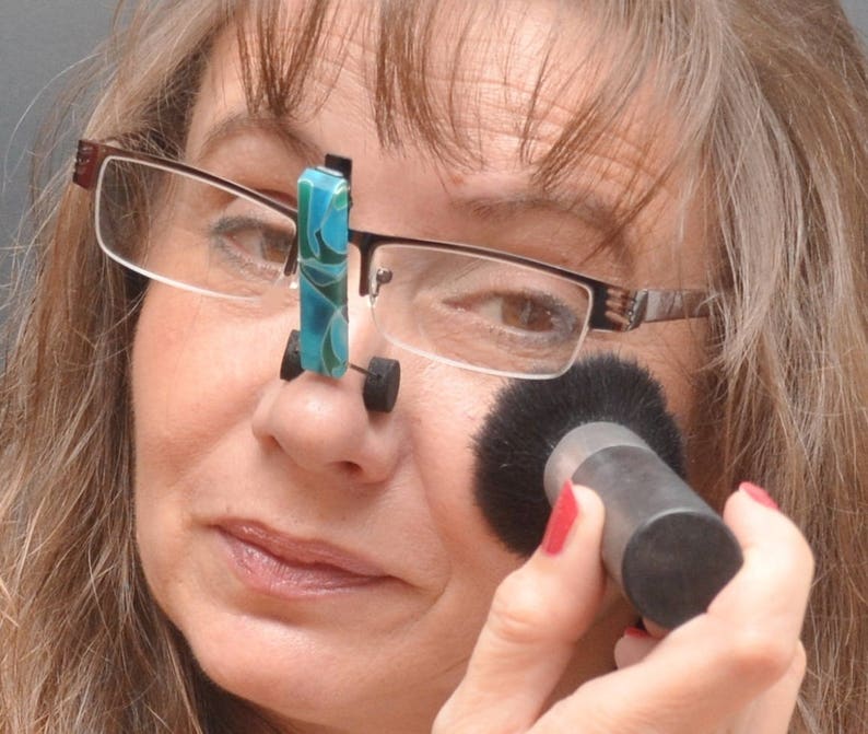 SpecsUp The Game-Changing Eye Makeup Tool for Glasses Wearers Apply Makeup Wearing Your Own Glasses. Unique Gift for Women. image 10