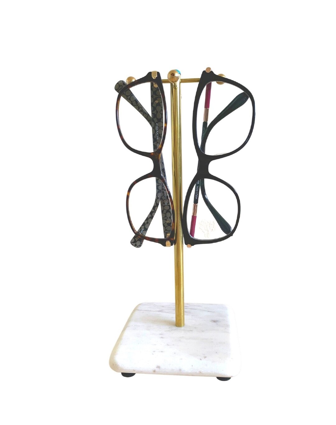 Desk Eyeglass Holder, Stand. Sunglasses Organizer. Reading Glasses