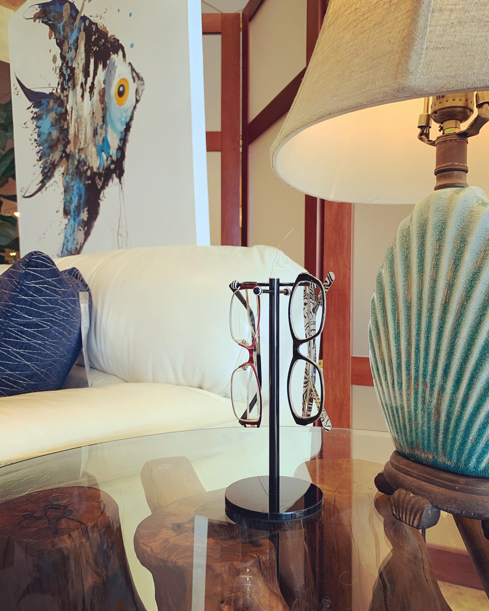 Unique Eyeglass Holder Stand. Sunglasses Organizer. Reading Etsy