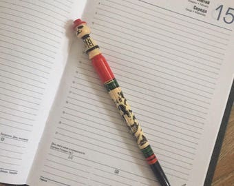 pen Ukraine ,pen Wood,Handmade pen, Wood handle,pen, Funny pen,Embroidery pen, Pen Ukraine
