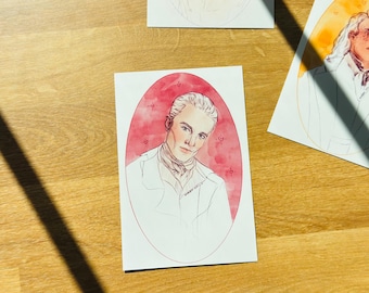 Spike, but make it Regency - 4x6 Print