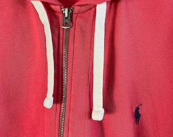 Ralph Lauren 80s～90s レッド ジップアップジャケット Ralph Lauren 80s～90s レッド ジップアップジャケット Vintage