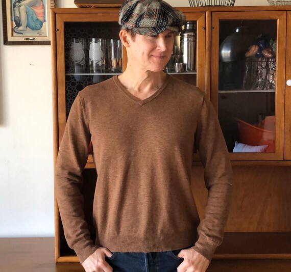 vintage brown sweater